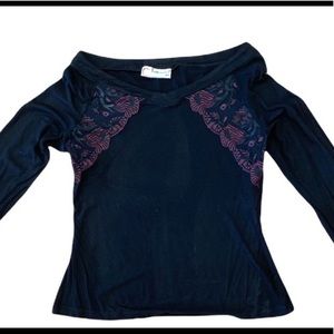 ADAM POUR EVE long sleeve spandex cotton Sz M : 3 for 20 or BOGO must bundle